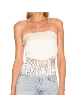 MAJORELLE Elly Top in Ivory